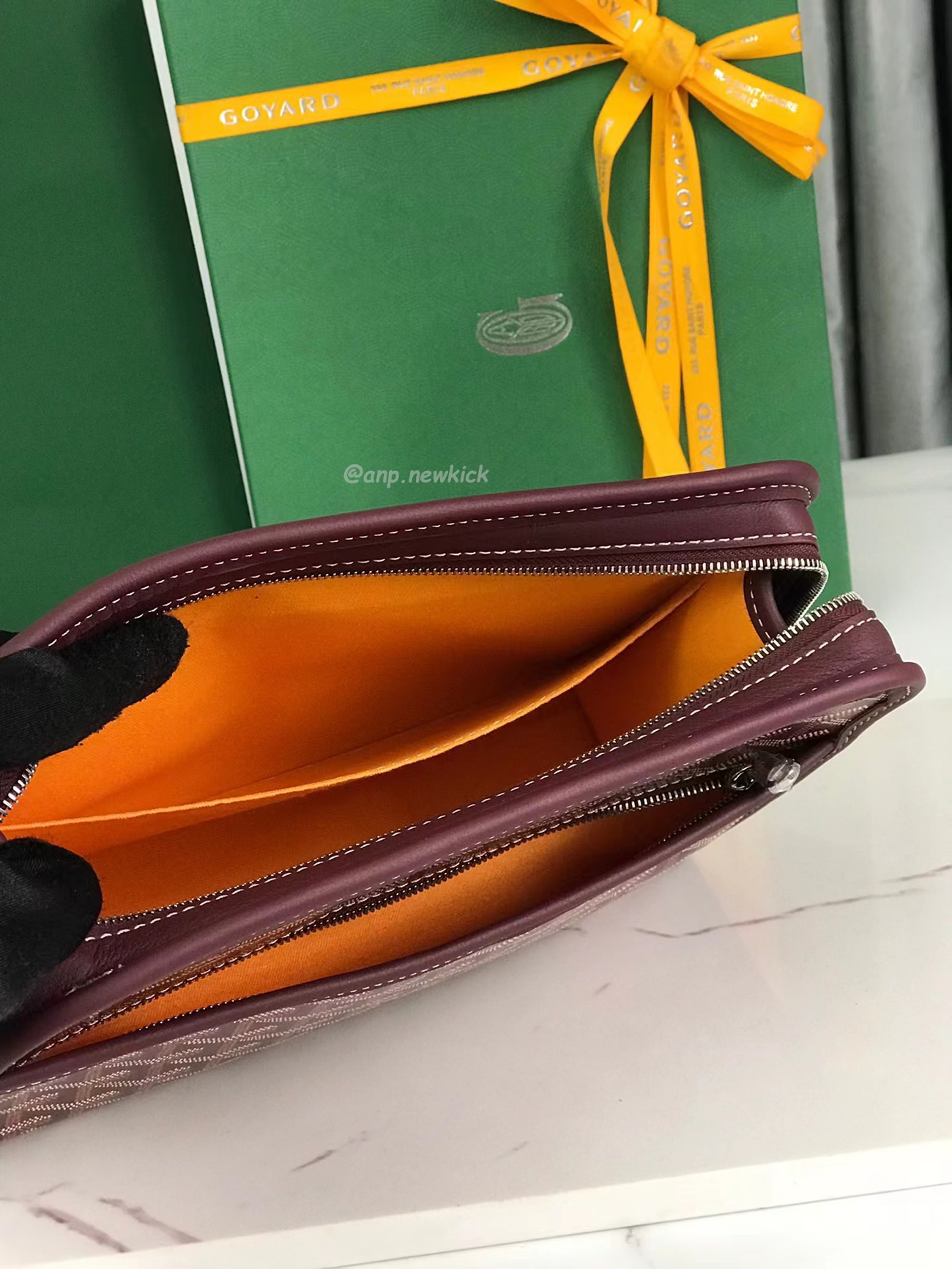 Goyard Jouvence Toiletry Bag Mm Green Black White Blue Purple Red Yellow (62) - www.newkick.vip